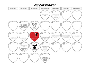 February calendar